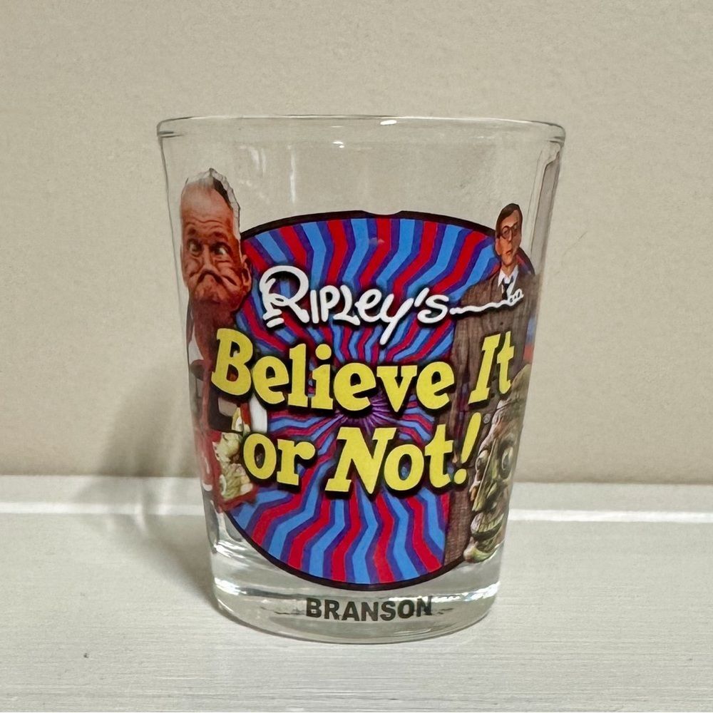 Ripley's Believe It or Not! Branson MO Shot Glass | Souvenir Collectible Barware